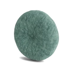 Minka Caribbean Blue Round Accent Pillow