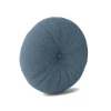 Minka French Blue Round Accent Pillow