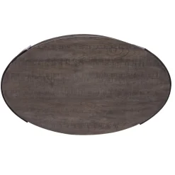 Modern View Oval Cocktail Table