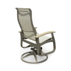 Montego Outdoor Sling Swivel Chair