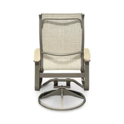 Montego Outdoor Sling Swivel Chair