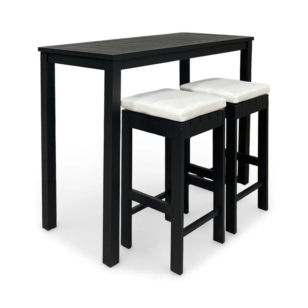 Newport Outdoor Bar Dining Set (3pc)