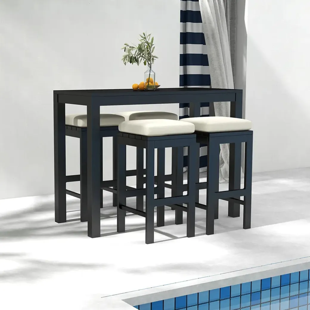 Newport Outdoor Bar Dining Set (3pc)