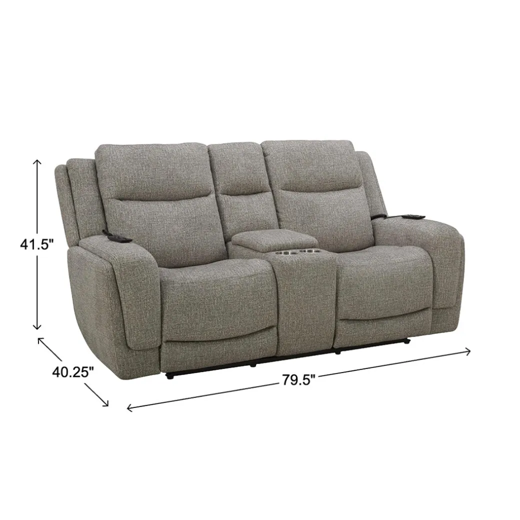 Penny Zero-G Power Reclining Loveseat w/ Heat & Massage