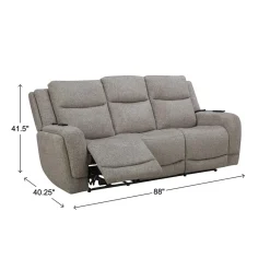 Penny Zero-G Power Reclining Sofa with Heat & Massage