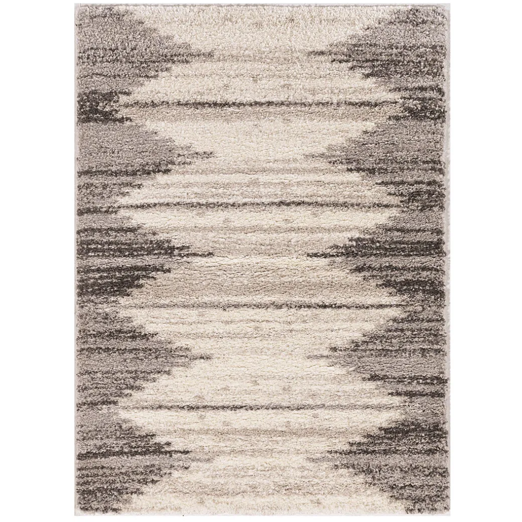 Phoenix Ivory Gray Global Rug
