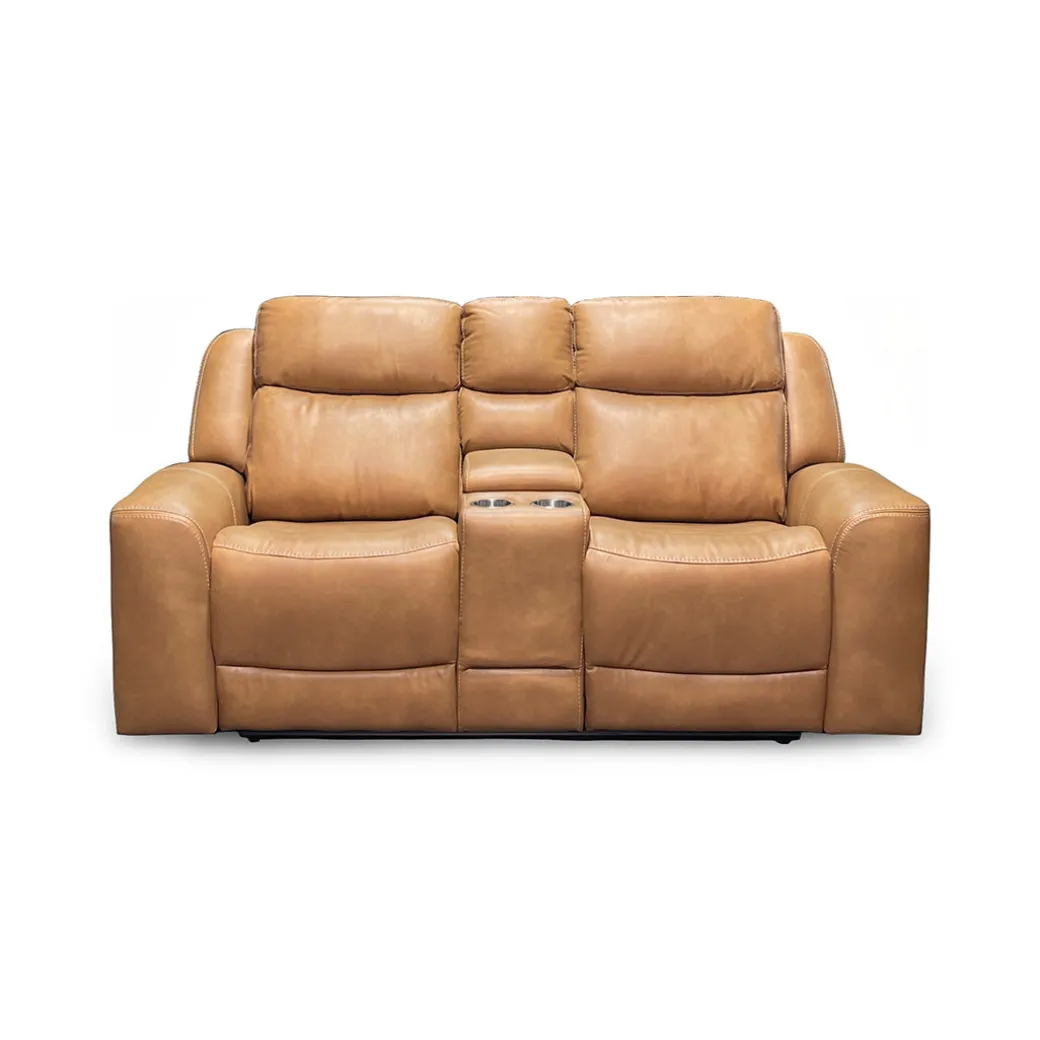 Reno Power Reclining Loveseat with Console
