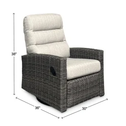 Sadie Outdoor Swivel Glider Recliner