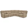 Sandra Power Reclining Sectional (6pc)