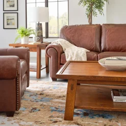 Santa Fe Leather Sofa