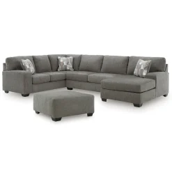Seyler Sectional Right Chaise with Ottoman