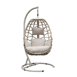 Single Basket Rope Chair