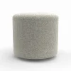 Small Round Ottoman with Casters