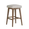 Square Bar Stool - Beige