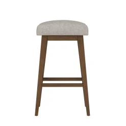 Square Bar Stool - Beige