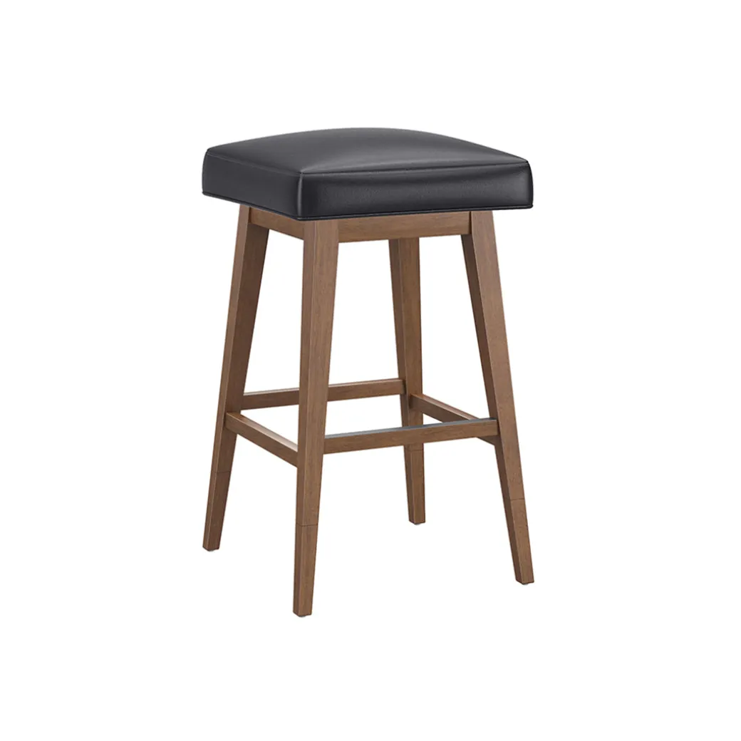 Square Bar Stool - Black