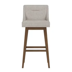 Tapered Bar Stool - Beige