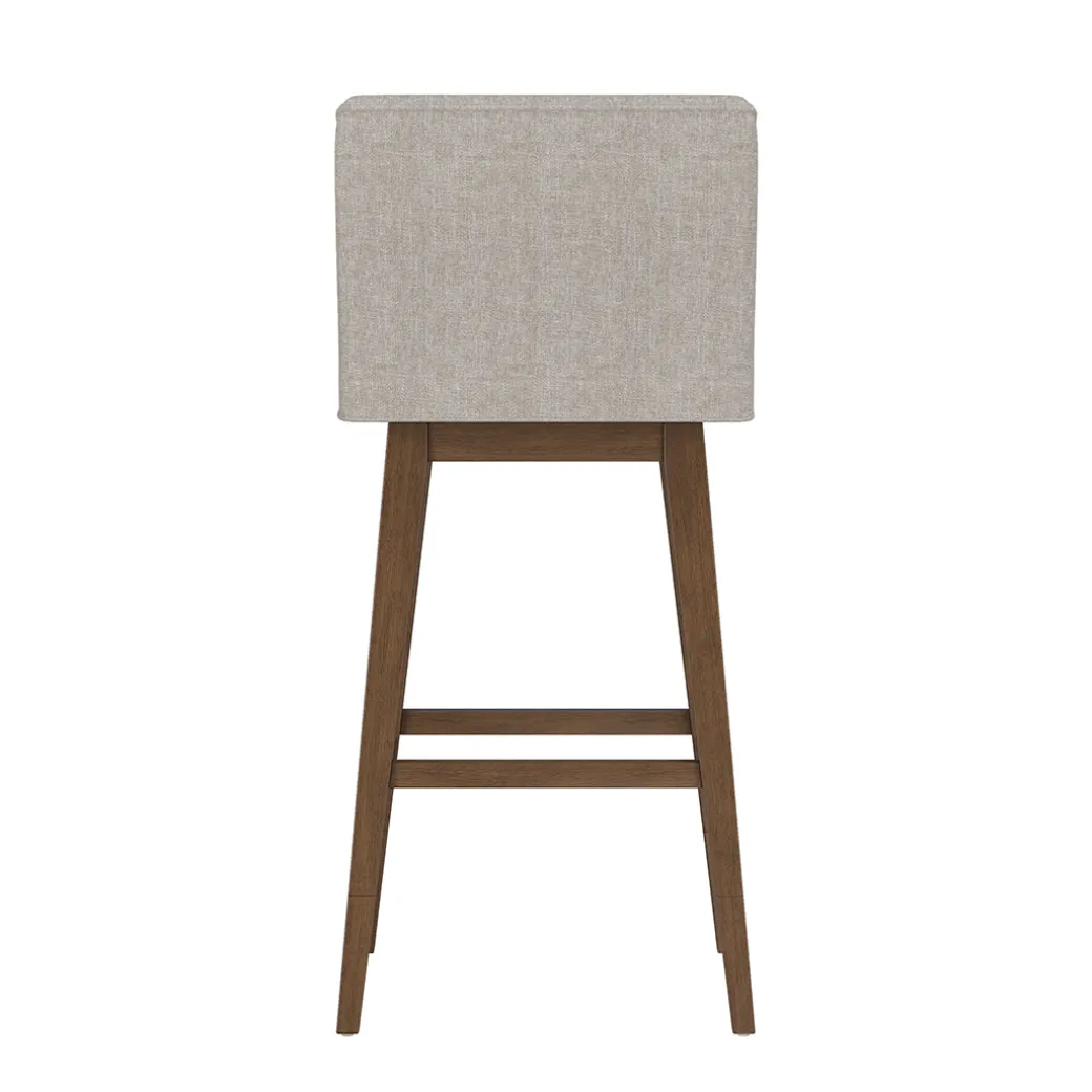 Tapered Bar Stool - Beige