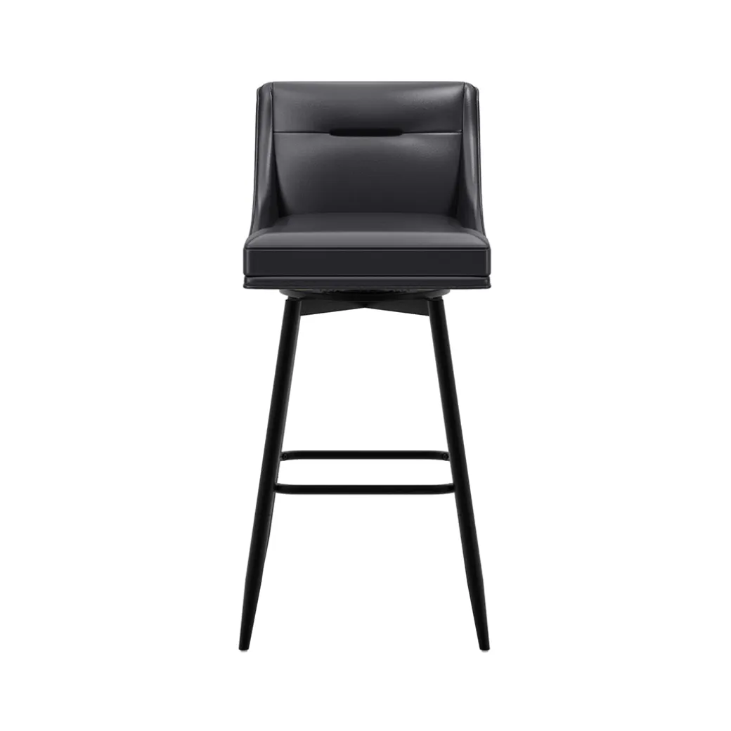 Tapered Bar Stool - Black