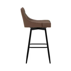 Tapered Bar Stool - Brown