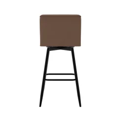 Tapered Bar Stool - Brown