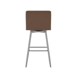 Tapered Bar Stool - Brown
