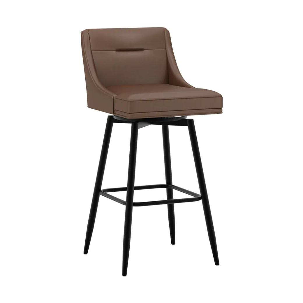 Tapered Bar Stool - Brown