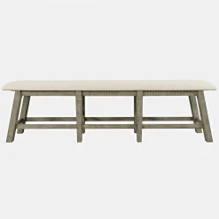 Telluride Driftwood Counter Bench