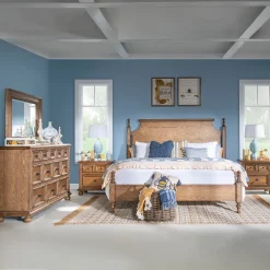 Vintage Market Poster Bedroom Group