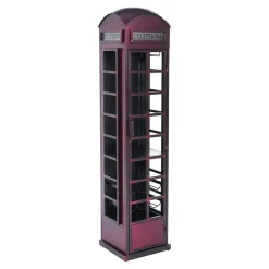 Vintage Phone Booth Bar