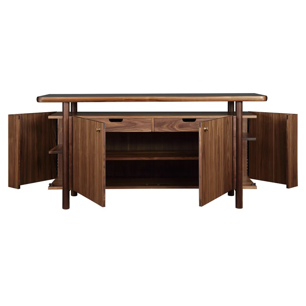 Walnut Grove Credenza - Stone Top