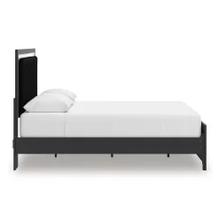 Zuraleus Upholstered Panel Bed